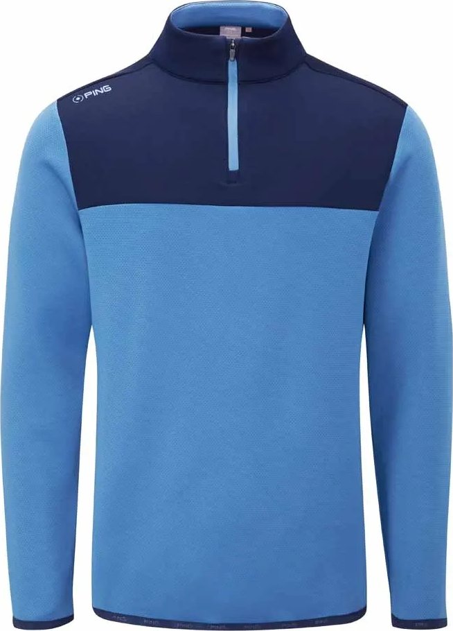 PING Kinver herr sweatshirt, stellar/navy