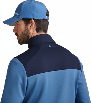 PING Kinver herr sweatshirt, stellar/navy