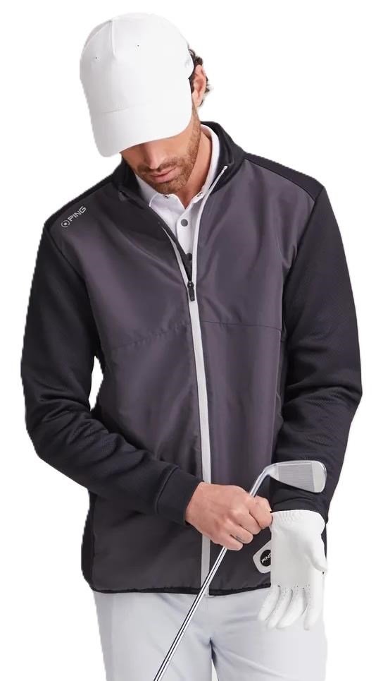 PING Burford herr jacka, asphalt/black