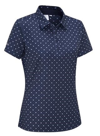 PING Aeria Printed dam polo, micro monogram
