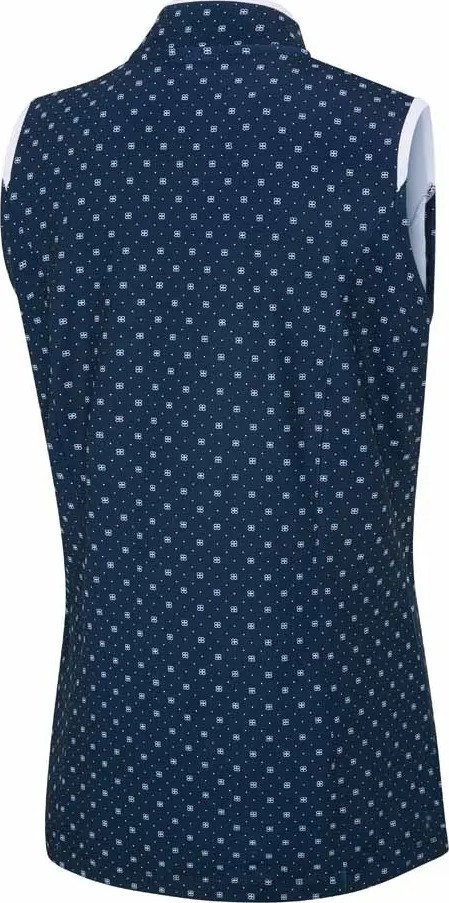 PING Penola Printed Sleeveless dampolo, micro monogram
