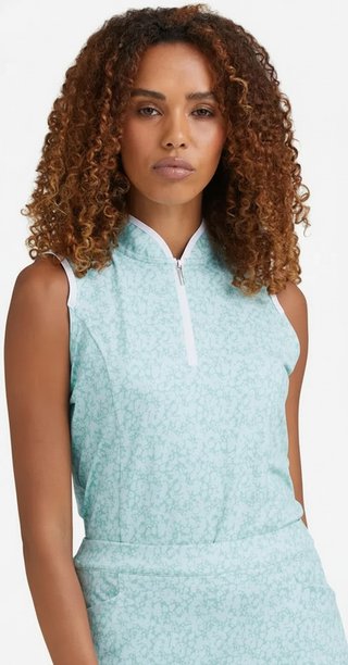 PING Penola Printed Sleeveless dampolo, splash