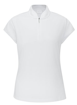 PING Evetta Jacquard dam polo, vit