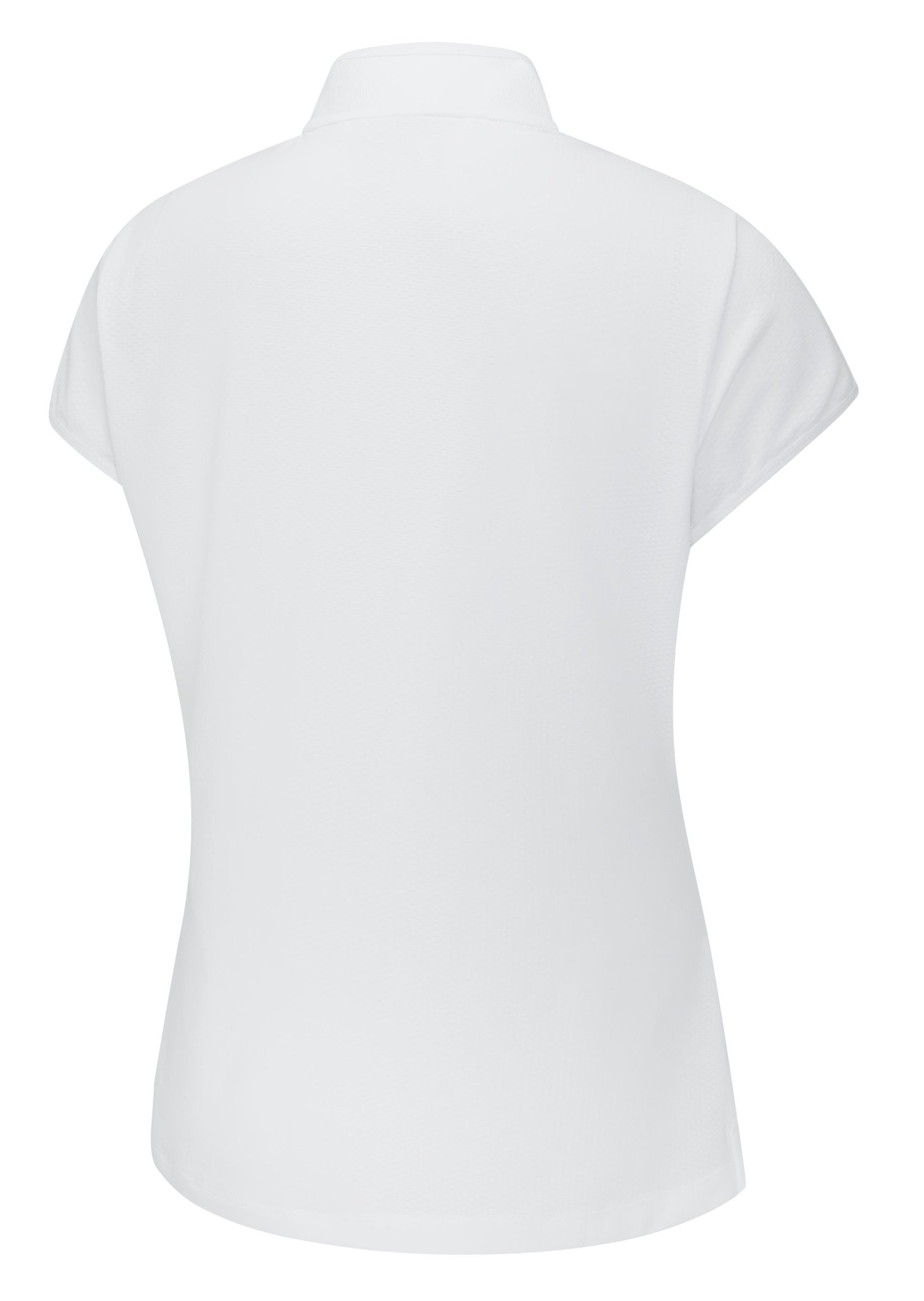 PING Evetta Jacquard dam polo, vit