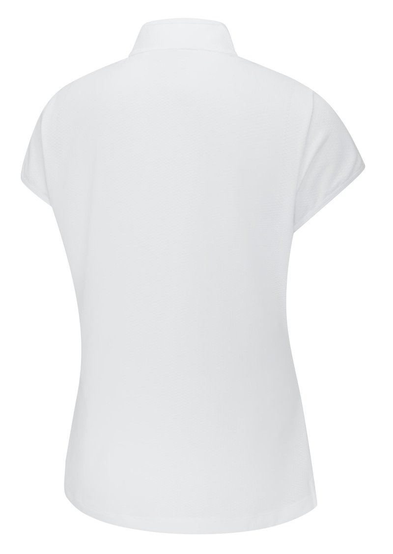 PING Evetta Jacquard dam polo, vit
