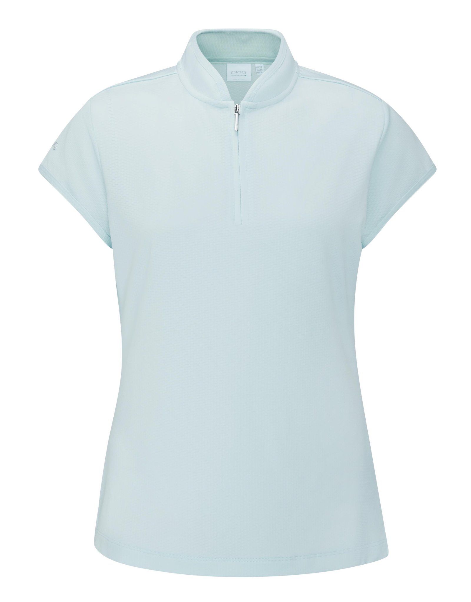 PING Evetta Jacquard dam polo, seaspray