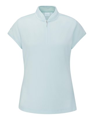 PING Evetta Jacquard dam polo, seaspray
