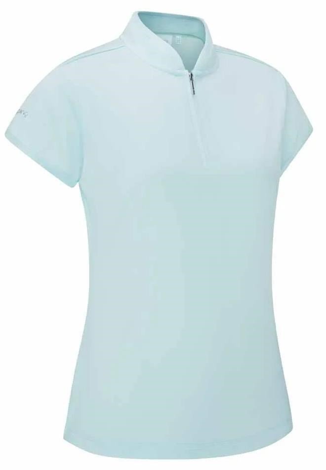 PING Evetta Jacquard dam polo, seaspray