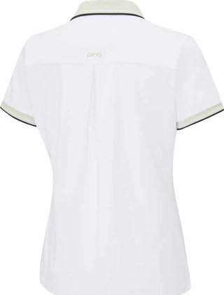 PING Viviana Tipped dampolo, vit/pebble