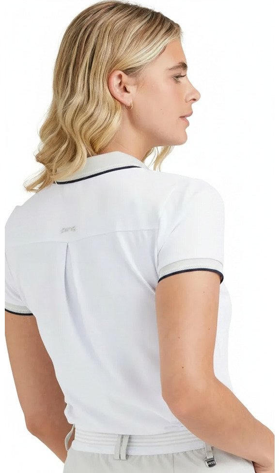 PING Viviana Tipped dampolo, vit/pebble