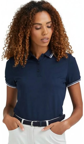PING Viviana Tipped dam polo, navy