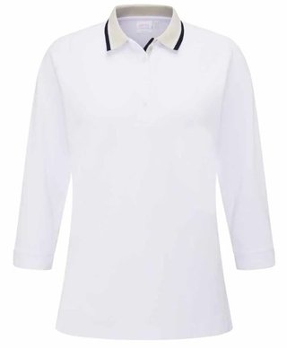 PING Alicia dam polo, vit/pebble