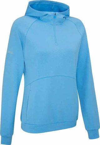 PING Rhona Textured damjacka med huva, infinity blue