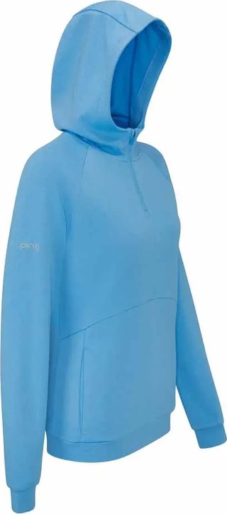 PING Rhona Textured damjacka med huva, infinity blue