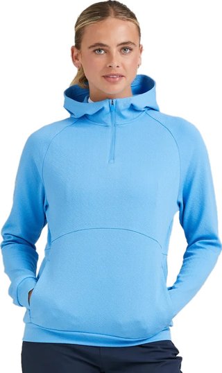 PING Rhona Textured damjacka med huva, infinity blue