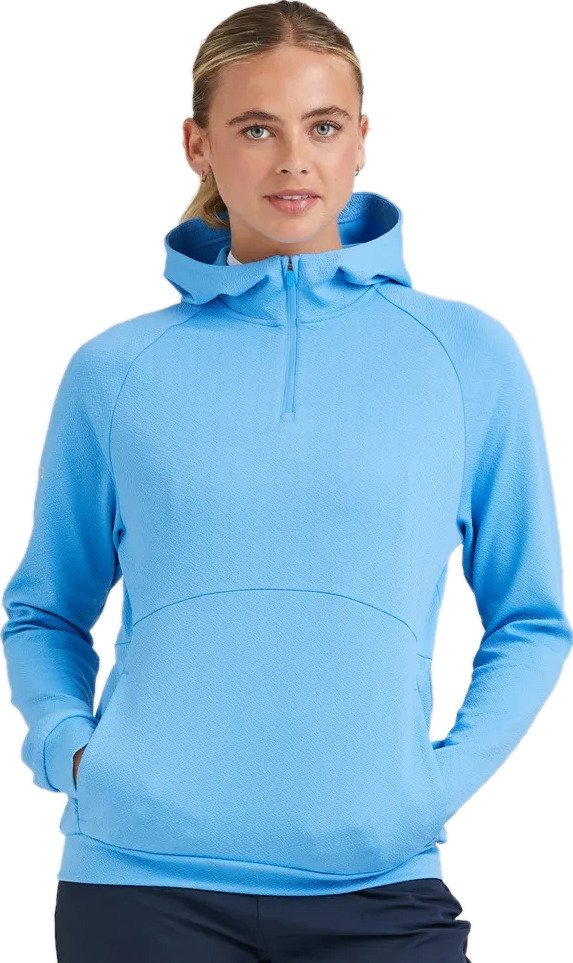PING Rhona Textured damjacka med huva, infinity blue