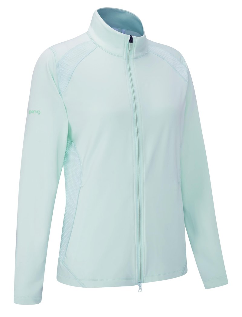 PING Eda Lightweight Full Zip damjacka, seaspray