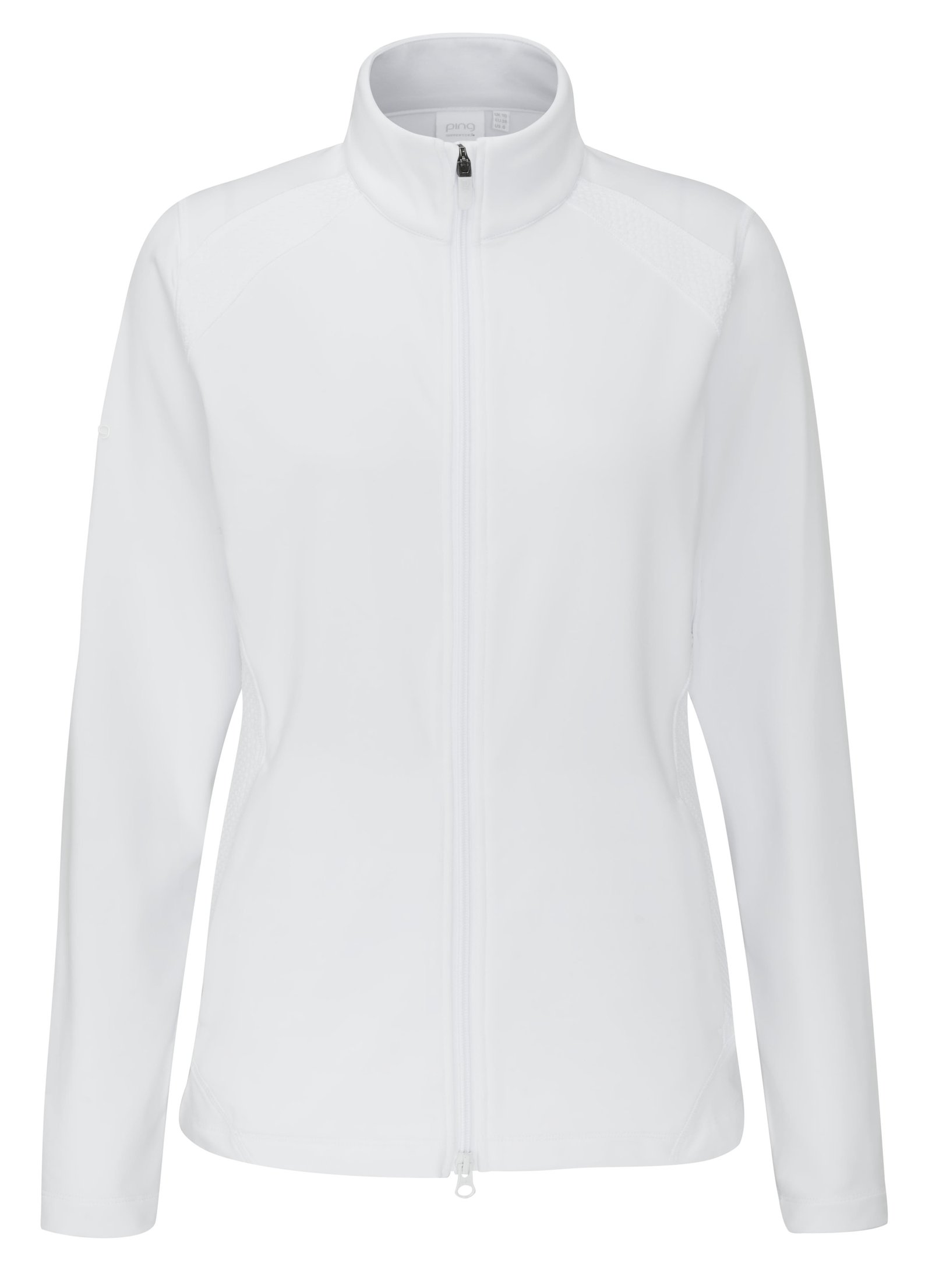 PING Eda Lightweight Full Zip damjacka, vit