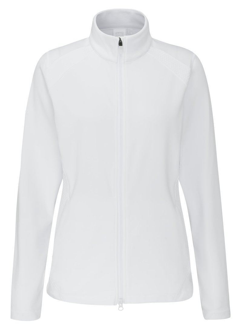 PING Eda Lightweight Full Zip damjacka, vit