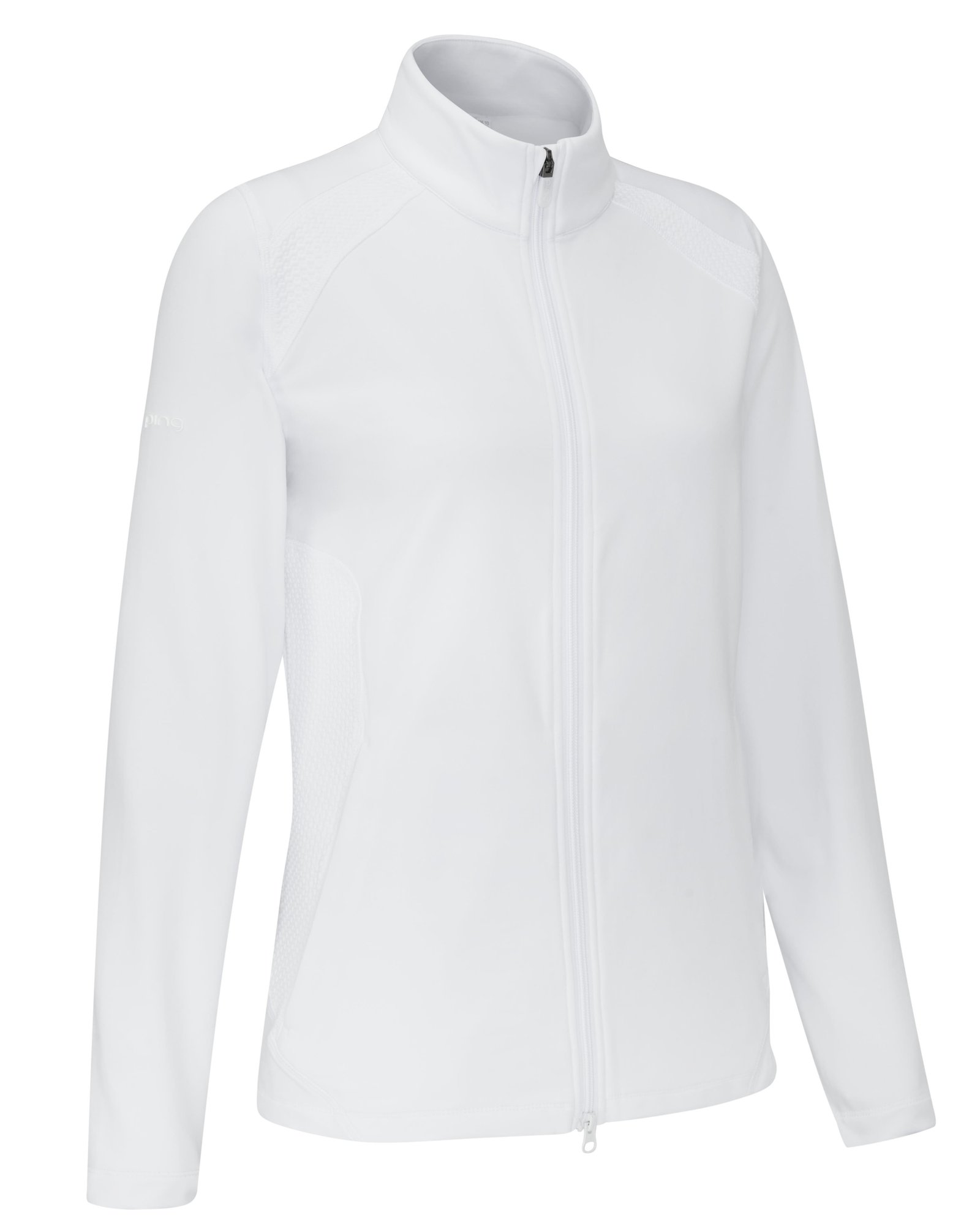 PING Eda Lightweight Full Zip damjacka, vit