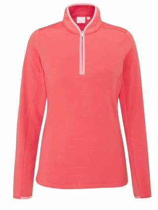 PING Abigale Fleece dam sweatshirt, paradise pink