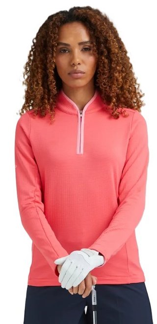 PING Abigale Fleece dam sweatshirt, paradise pink