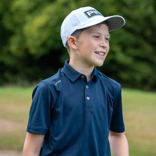 PING Lindum Junior junior polo, navy