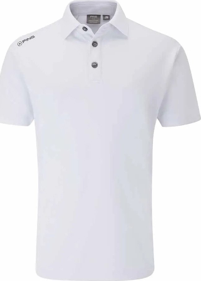 PING Lindum Junior junior polo, vit