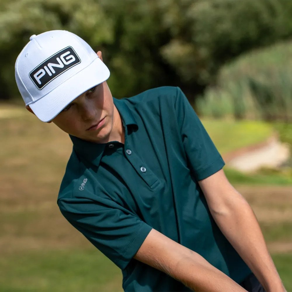 PING Lindum Junior junior polo, pine