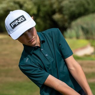 PING Lindum Junior junior polo, pine