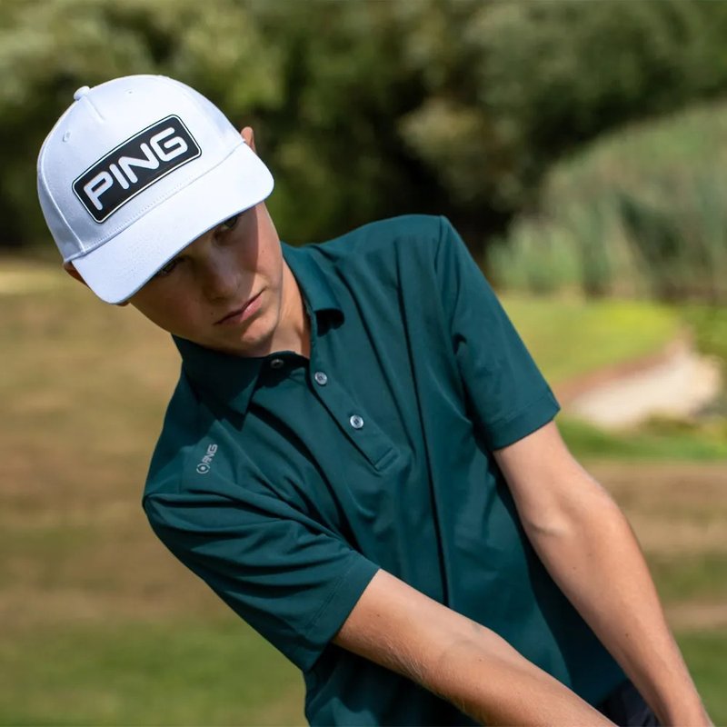 PING Lindum Junior junior polo, pine