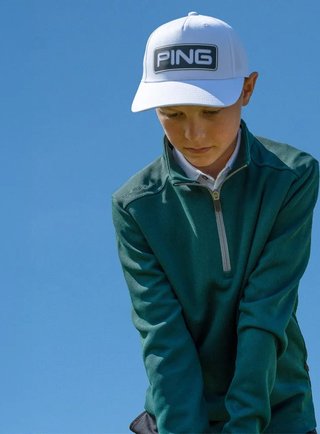 PING Ramsey Junior junior tröja, pine