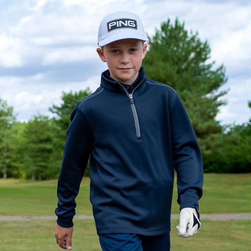 PING Ramsey Junior junior sweatshirt, navy