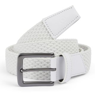 PING Stretch Webbing herrbälte, vitt