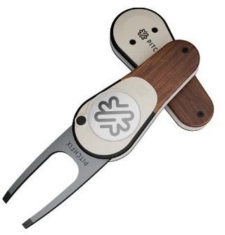 Pitchfix Woodie divotverktyg, walnut