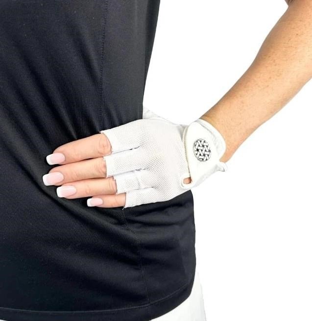 Best of Golf America Halfinfer damhandske, vit