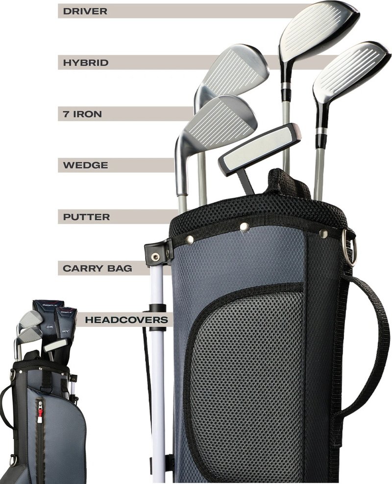 Wilson Profile JR junior golfset, stål