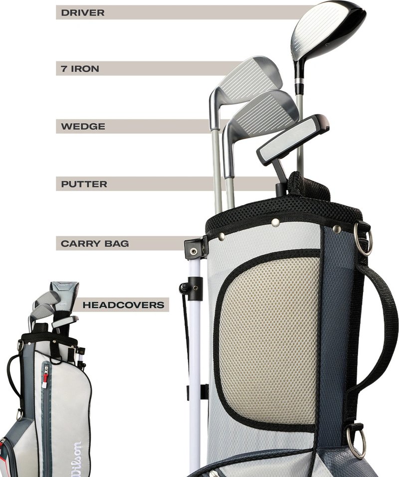 Wilson Profile JR junior golfset, stål