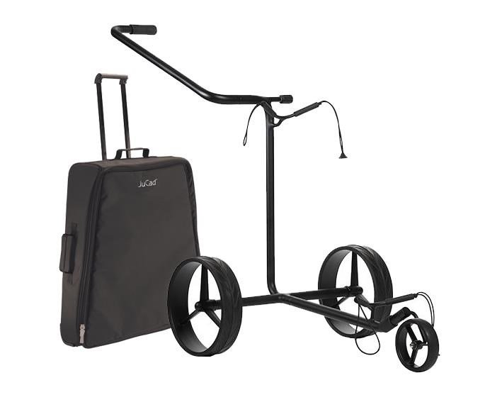 JuStar Black 3-Wheeled manuell vagn, svart