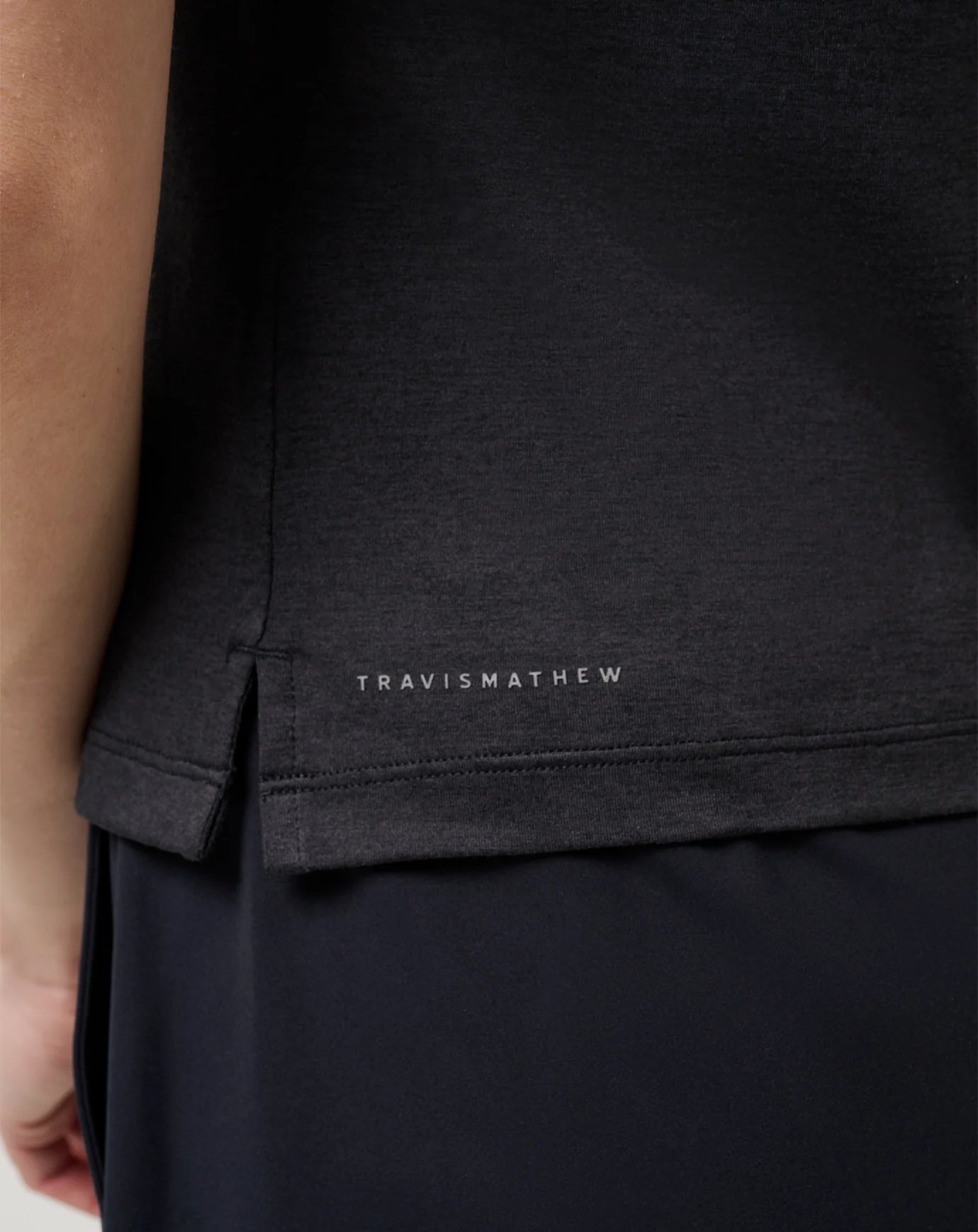 Travis Mathew Skyloft Light dam polo, heather black