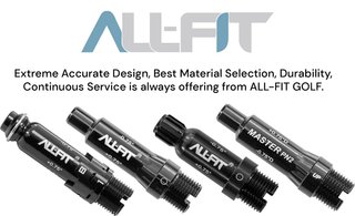 Shaft Adaptor All-Fit Master Wood Fit Kit - .335 med mutter och o-ring