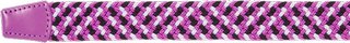 FootJoy Braided unisex bälte, svart/vit/berry, lång