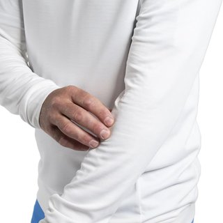 KJUS Kallen Hooded herr hoodie, vit