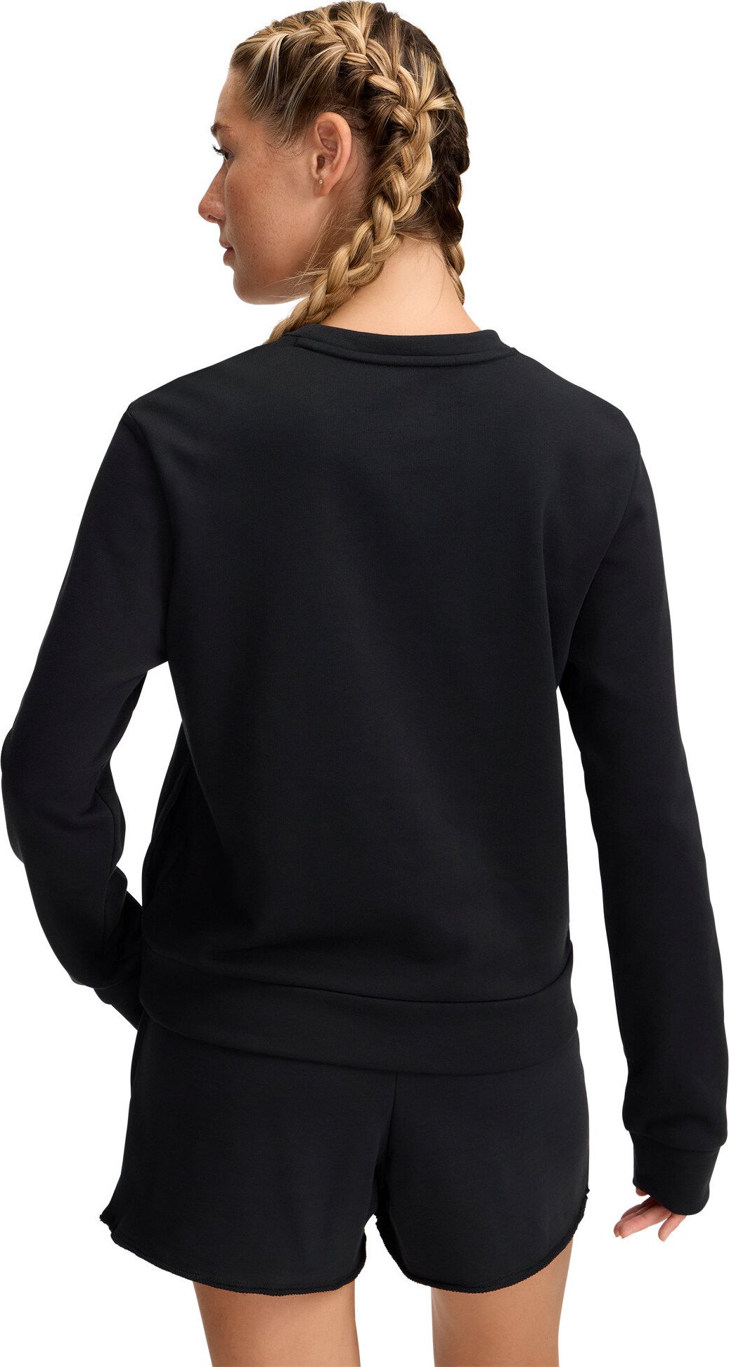 Under Armour Rival Terry Crew damtröja, svart