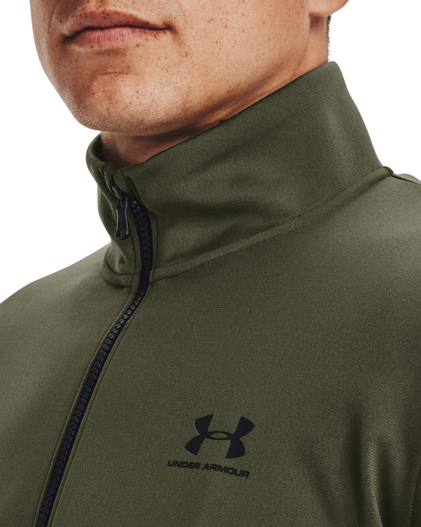 Under Armour Sportstyle Tricot herr jacka, marine od green