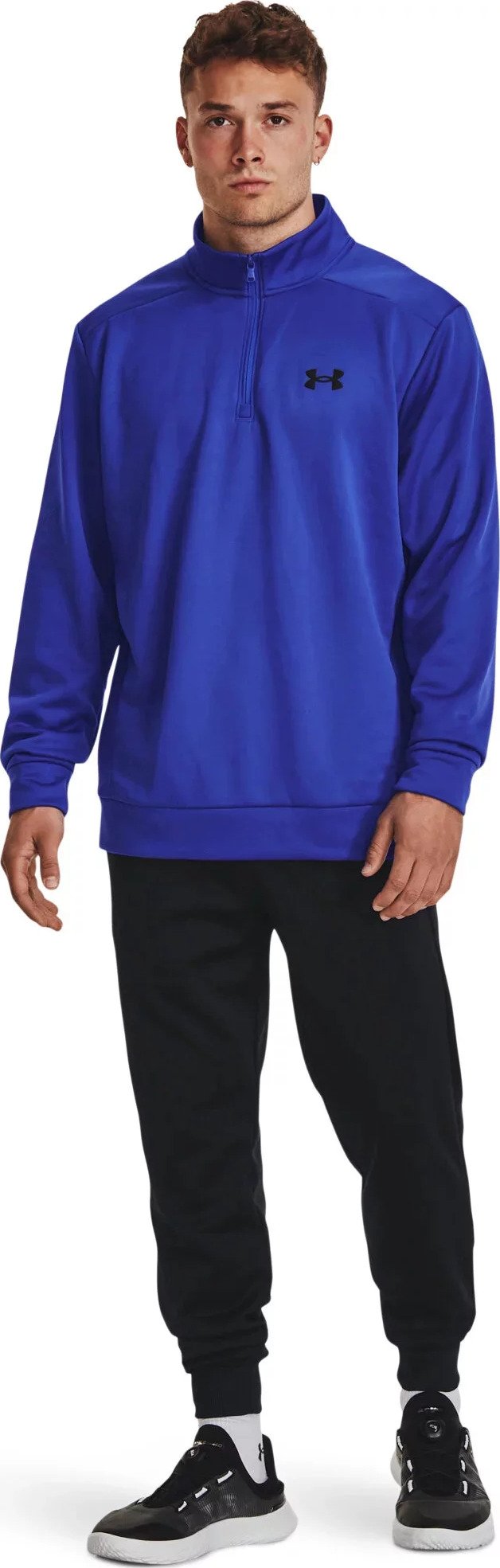 Under Armour Fleece 1/4 Zip herr sweatshirt, team royal