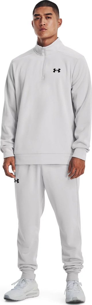 Under Armour Fleece 1/4 Zip herr sweatshirt, halo gray