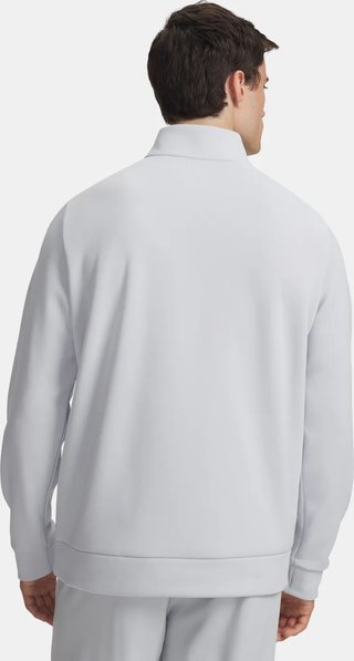 Under Armour Fleece 1/4 Zip herr sweatshirt, halo gray