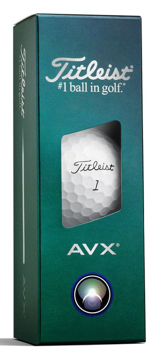 Titleist AVX golfbollar, text: CCC