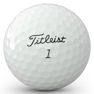 Titleist Pro V1 golfbollar, text färg: svart, standard_numbering_1-4, Text: X - 3 bollar